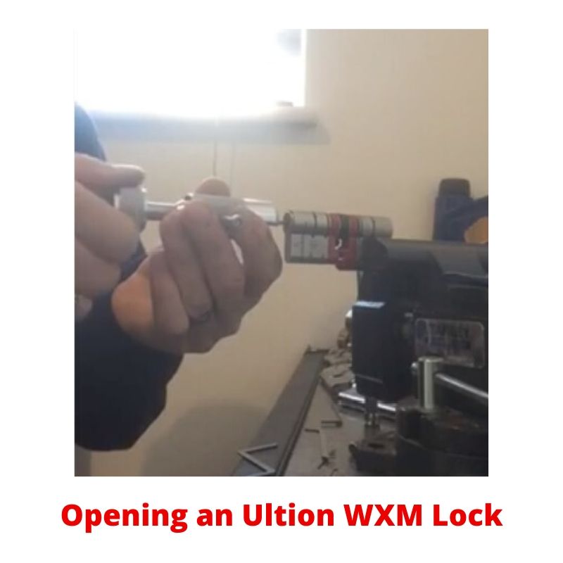 Opening an Ultion WXM Lock