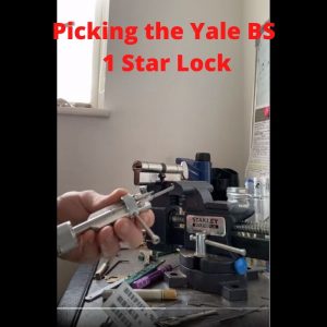 Glasgow Locksmith Denis lock picking Yale BS 1 Star