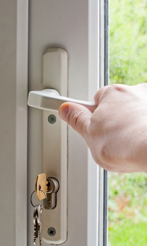 UPVC door in Larkhall